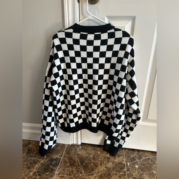 Urban Outfitters Checkerboard Sweater Size XL In Great Condition - Picture 3 of 4